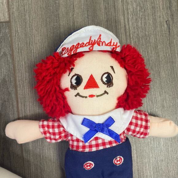 Raggedy Ann & Andy Doll Set - Red and Blue - Picture 2 of 10